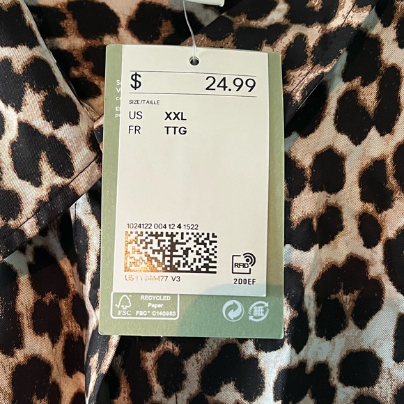 BNWT h&m leopard tunic - Picture 5 of 5
